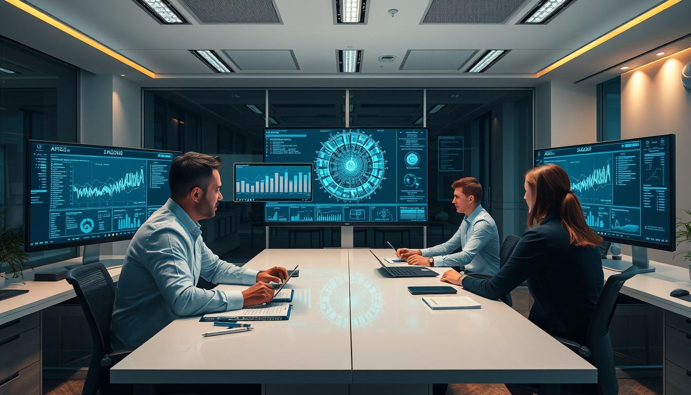 Enterprise software dashboards and business process automation